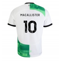 Camisa de Futebol Liverpool Alexis Mac Allister #10 Equipamento Secundário 2023-24 Manga Curta